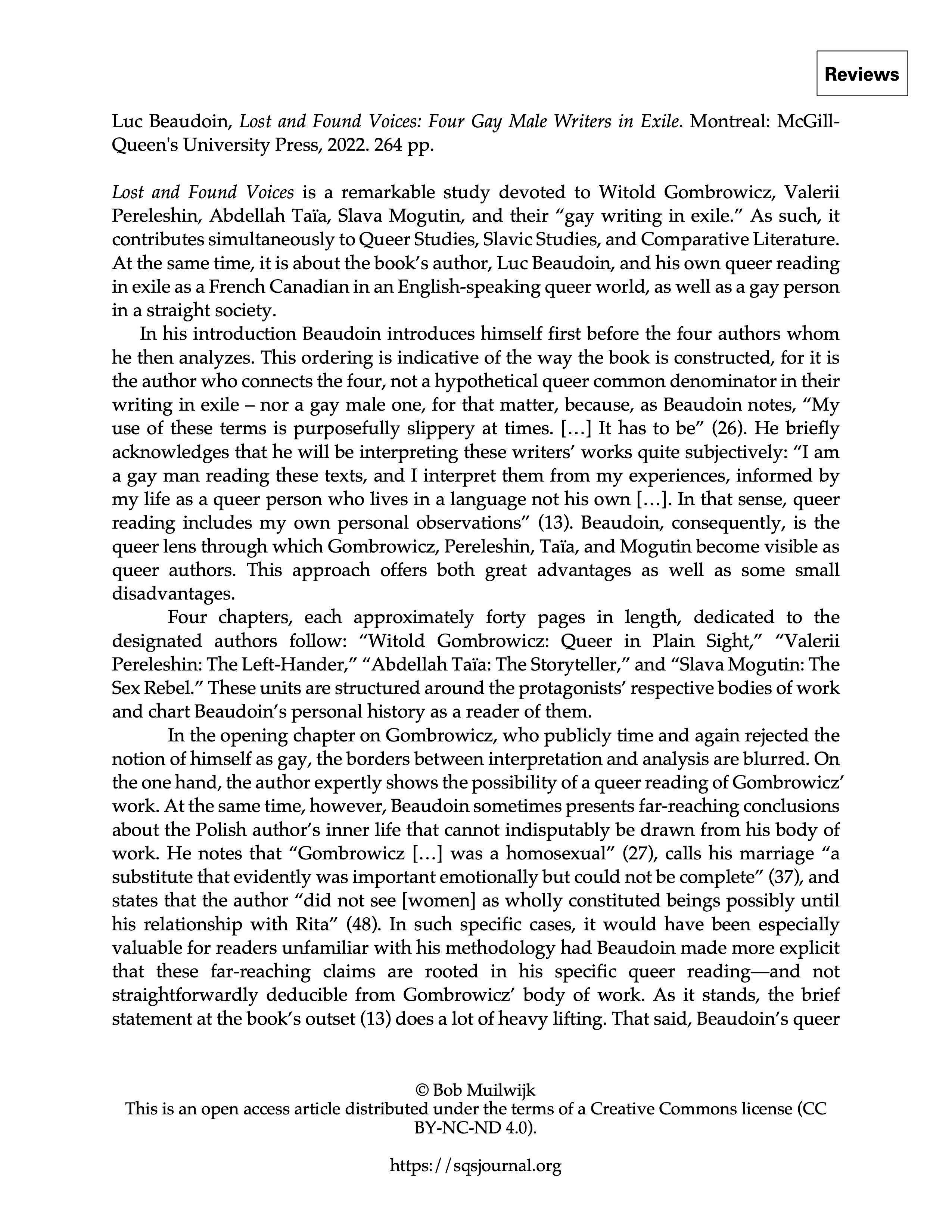 An image of the review's first page